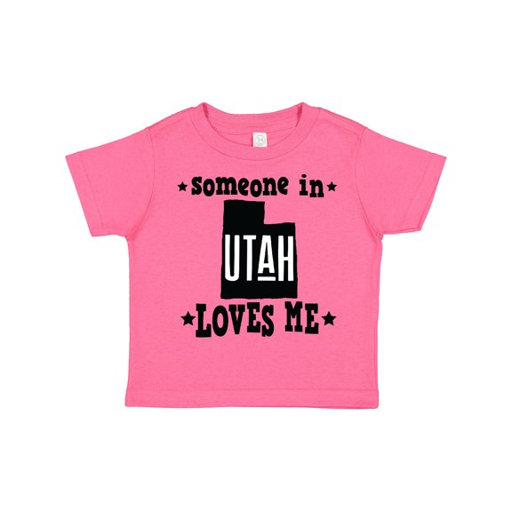 Inktastic Someone in Utah Loves Me Vacation Boys or Girls Toddler T-Shirt