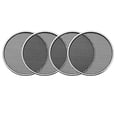 thumbnail image 5 of 4 pcs 1" Speaker Grill Mesh Decorative Circle Woofer Guard Protector Cover Audio Parts Silver, 5 of 5