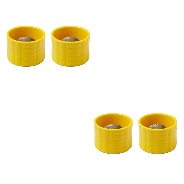 Matsuzay Pelador de maíz para cocinar, pelador de trilla, removedor de núcleo giratorio, trilladora para ensalada, utensilios de cocina, 2 piezas 2Conjunto