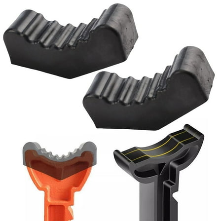 yaaqii Car Jack Stand Rubber Pad Safety Grip Pad Slotted Lift Floor Adapter Repair Tool