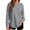 Gray, variant on Women’s Crew Neck Sweatshirt Long Sleeve Pullover Casual Loose Fit Curved Hem Top,Sizes S-2XL