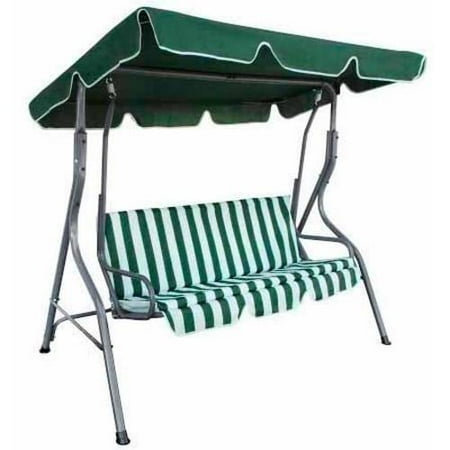 ALEKO SWC02 Outdoor Canopy Porch Swing Patio Bench Garden 