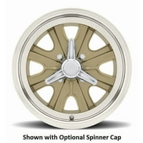 Legendary Wheels HB44 - 15 x 7 in. - 4 x 4.5 - 4.25 bs - Gold Haze