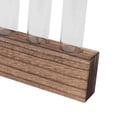 thumbnail image 3 of Glass Plant Propagation Station, Plant Propagation Tubes, Desktop Terrarium with Wooden Stand, Mini Test Tube, Home Decor, 5 Tubes, 3 of 4