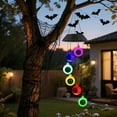 thumbnail image 1 of Lámpara de carillón de viento de plástico, decoraciones navideñas, cadena de luces de Halloween, luces solares, decoración de terror, decoraciones de Halloween, decoración de otoño, decoración del hog, 1 of 6