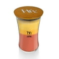 thumbnail image 3 of WoodWick Large Hourglass Candle Tropical Sunrise - Premium Soy Blend Wax Pluswick Innovation Wood Wick Made in USA, 3 of 6
