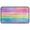 Colorful Watercolor Stripe, variant on Pastel Wave Star Pattern Door Rugs,Washable Non Slip Door Mats Indoor,Decorative Door Mats,Entry Mat Indoor for Entrance,Bedroom,Kitchen,Bathroom,30"x17"