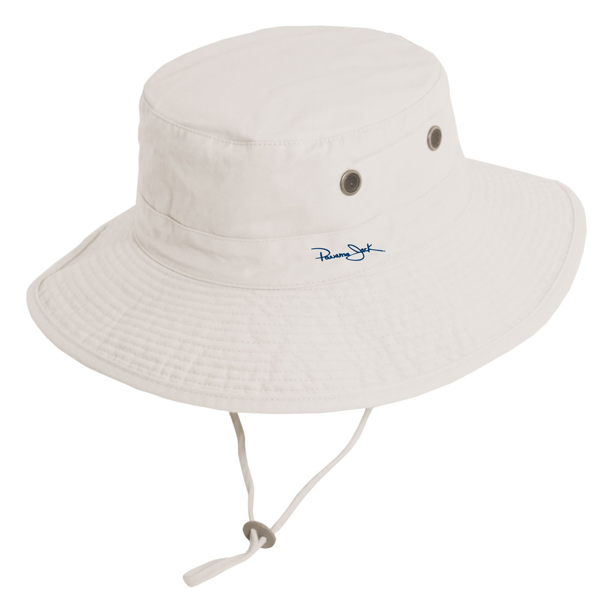 Panama Jack Marina Bay Cloth Boonie Bucket Sun Protection Hat (Putty