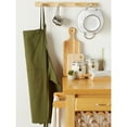 thumbnail image 6 of DII Everyday Basic Kitchen Collection, Plus Size Apron, Sage, 6 of 6