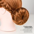 thumbnail image 2 of 9 piezas de herramientas para trenzar el cabello con forma de bola y donut para el cabello, 2 of 4