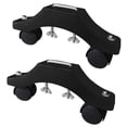 thumbnail image 2 of simhoa Support de Chauffage Infrarouge 2 Pcs avec Roues Support Mobile Installation Facile Longueur Noir, 2 of 8