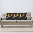 thumbnail image 5 of Zufioo Plaid Dachshund Print 20x54 Inch Long Body Pillowcase, without Pillow Core, Pillow Case with Hidden Zipper, Ideal Gift for Home Furnishings, 5 of 7