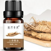 OUTAD 10ml Ginseng Essential Oil Cosmetic Anti-aging Panax Ginseng Root Extract Anti-fatigue And Anti-aging Ginseng Essential Oil
