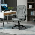 thumbnail image 2 of Vinsetto Ergonomic Vibrating Massage Office Chair with Adjustable Height, 2 of 10