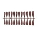 thumbnail image 4 of Seitruly Tabletas para mejorar las uñas No son susceptibles a las alergias Textura esmerilada a prueba de agua Puntas de manicura para uñas Tipo 1 10piezas, 4 of 6