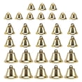 thumbnail image 1 of 30pcs Christmas Metal Mini Bell Small Decorative Bell Christmas Craft (Golden), 1 of 7