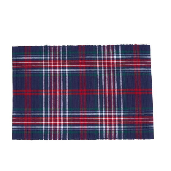 Douglas Plaid Single Placemat, 13" x 19"