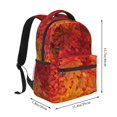 thumbnail image 2 of Wukai Autumn Leaf Laptop Backpack Casual Travel Backpack Large School Bag for College, Business,Travel-One Size, 2 of 5