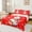 Red White, variant on Manfei Cartoon Snowman Twin Sheet Sets 3pcs for Girls Boys, Merry Xmas Christmas Snowflake Twin Fitted Sheet, Happy New Year Gift Flat Sheet, Red Microfiber Bedroom Decor
