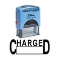 thumbnail image 1 of CHARGED Self Inking Rubber Stamp Office Stationary Custom Shiny Stamp, 1 of 1