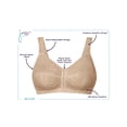 thumbnail image 6 of Just my size women's front close wireless bra, style MJ1107, 6 of 12