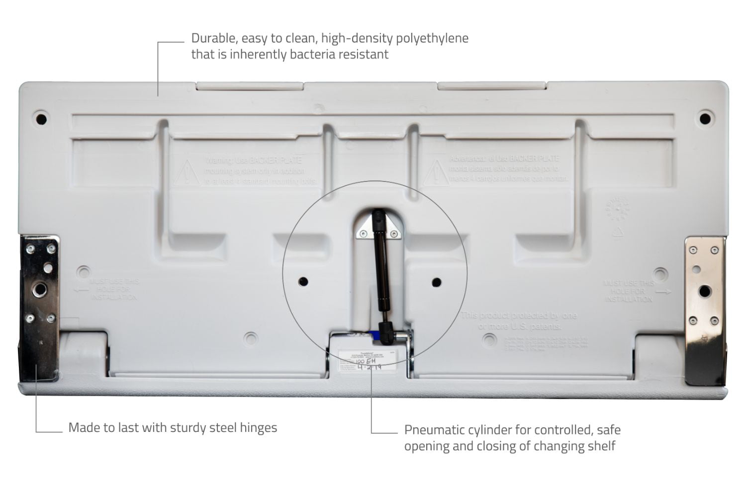 NEW KARMA BABY CHANGING STATION 621-KB-18004