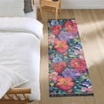 thumbnail image 3 of Yayeee Runner Rug for Bedroom 2'x6' Machine Washable Hallway Non Slip Mat, Serene Floral Pattern, 3 of 8