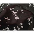 thumbnail image 5 of oneOone Silk Tabby Black Fabric Abstracts Fabric For Sewing Printed Craft Fabric By The Yard 42 Inch Wide, 5 of 5