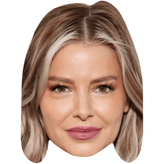 Ariana Madix (Lipstick) Celebrity Mask, Flat Card Face, Fancy Dress Mask