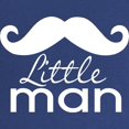thumbnail image 2 of CafePress - Mustache Little Man Maternity T Shirt - Maternity Dark T-Shirt, 2 of 3