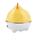 thumbnail image 3 of Mini cocedor de huevos eléctrico CHAO 6 huevos amarillo, 3 of 4