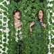 thumbnail image 3 of 22-24m Artificial Leave Garland Green Leaf Ivy Vine Artificial Plant Wall Hanging Garland Wedding Party Home Garden Decor, 3 of 5