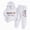 White, variant on XZNPDUCQ 4-5 Years Girls' 2 Piece outfit Long Sleeve Sweatshirt and Pants set Fall Teen Girl 1-13 Years 0 6 12 18 24 Months 2T 3T 4T 2 PC Playwear Set A299-Red