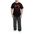 thumbnail image 5 of CafePress - Pug Love Men's Dark Pajamas - Men's Dark Loose Fit Cotton Pajama Set, 5 of 7