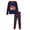 style 2, variant on NIPAXO Toddler Boys Pajamas Set Long Sleeve Vibrant Blue F1 Race Car Graphic Thermal Sleepwear with Cuffs