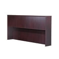 thumbnail image 5 of Boss Office Products Holland Series Executive U-Shaped Desk With File Storage Pedestal And Hutch, Mahogany, 5 of 7