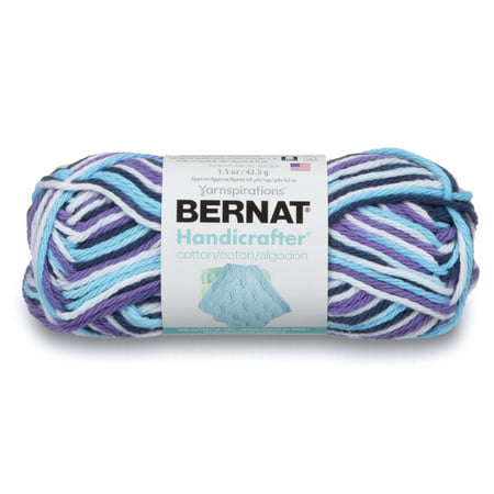 Bernat Handicrafter Cotton Yarn, 1.5 Oz, (Best Yarn For Summer Tops)