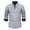 Grey, variant on Cathalem Men's Linen Shirts Solid Twill Classic Fit Shirt,Navy S