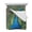 Green, variant on Peacock Feathers King Size Down Alternative Comforter, Lightweight Comforter Quilt Bedding Set with Pillow Shams Contemporary Aesthetic Art All Seasons Bed Comforter Duvet Insert 96"x106"
