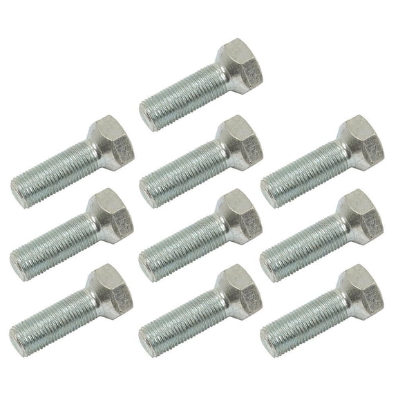 Fits JD16 Front Wheel Hub Lug Bolt 10 pk 9/16-18 x 1-1/8" Fits John Deere Tracto