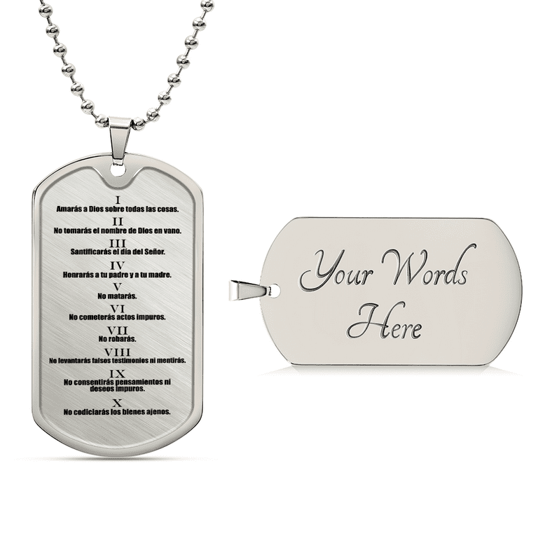 アクセサリー TEN. condiment necklace Seeka Moses's Tablet Ten Commandments Necklace - Seeka