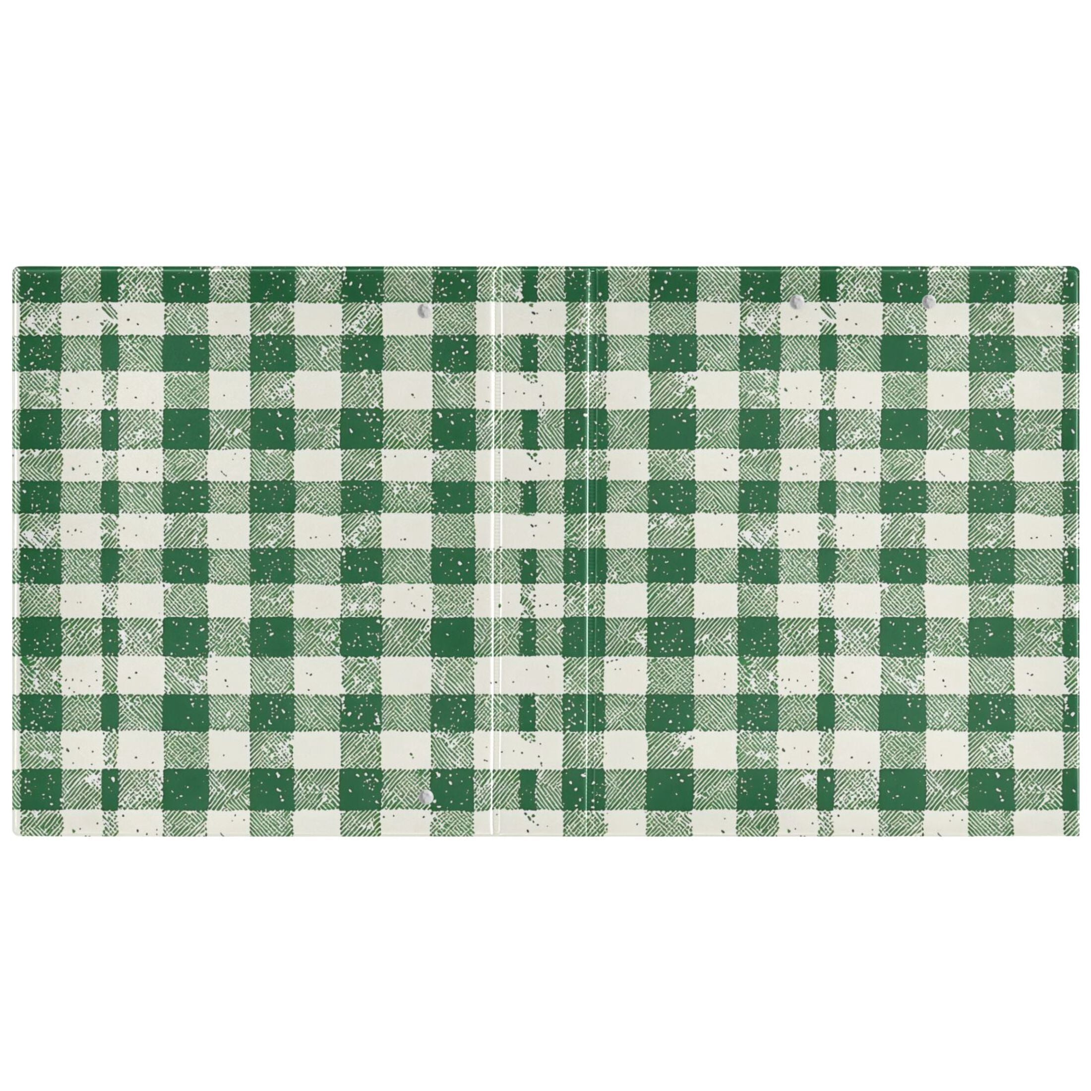 ALAZA Checkered Grid-a5 Hardcover 3 Ring Binder 1.5" Round Rings Interior Pockets Binders Organizer 1 Pack