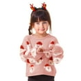 thumbnail image 5 of CPNG Toddler Boys Christmas Sweatshirts Long Sleeve Pullover Shirts Christmas Sweater Funny Santa Funny Xmas Holiday Party Knitted Pullover 7-8 years, 5 of 7