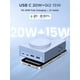 thumbnail image 3 of Protector contra sobretensiones Power Strip UGREEN 9 en 1 con cargador inalámbrico, 3 of 9