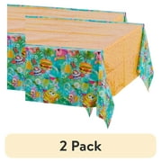(2 pack) American Greetings SpongeBob SquarePants Tablecover, 1-Count