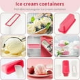 thumbnail image 6 of Funpisea Set of 2 Ice Cream Containers, 1.5 Quart Stackable Freezer Tubs, 6 of 7