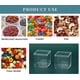 thumbnail image 4 of 2 pieces of transparent acrylic plastic square storage box with lid, small plastic storage box, 2.2x2.2x2.2 inch square transparent container boxed ca, 4 of 5