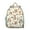 Beige-20, variant on Cute Dog Paw Print Mini Backpack, Lightweight Travel Bag for Pet Lovers and Canine Enthusiasts