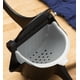 thumbnail image 3 of Exprimidor manual de cítricos, recubierto de teflón para frutas, extractor de jugo portátil y conveniente para bebidas y cócteles con clip para alimentos: Negro, 3 of 5