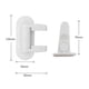 thumbnail image 3 of Cerradura de seguridad para bebés Cerradura de palanca de puerta Puertas a prueba de niños Pestillo de seguridad adhesivo Wdftyju  Libre de BPA, 3 of 3